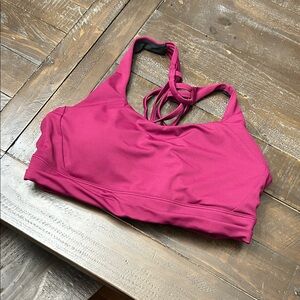 Vibrant Magenta Sports Bra
